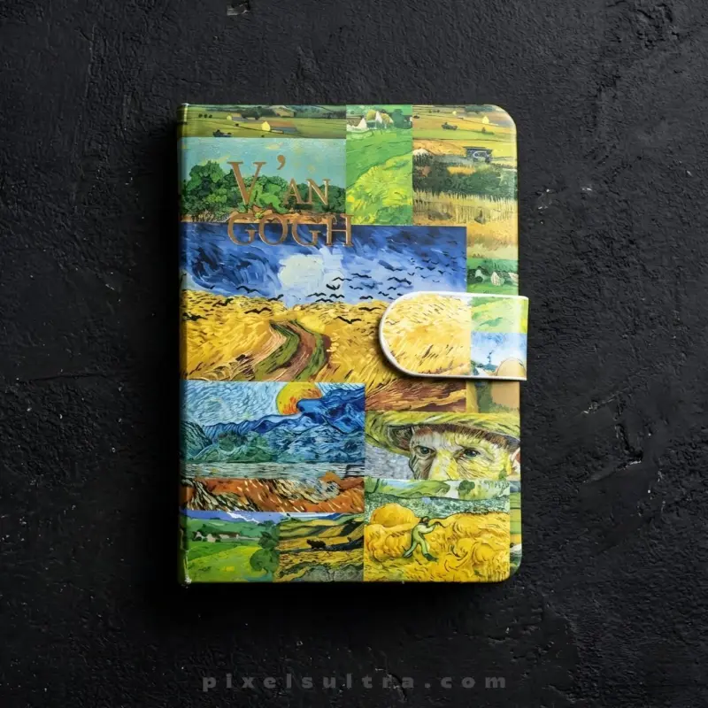 Van Gogh Collage Mini Journal